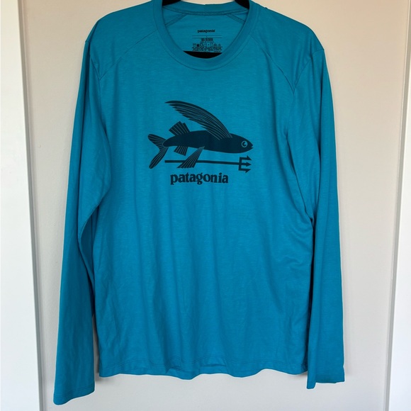 Patagonia Other - Patagonia Teal Crew Neck Shirt
